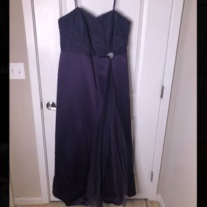David’s Bridal Purple Prom Dress